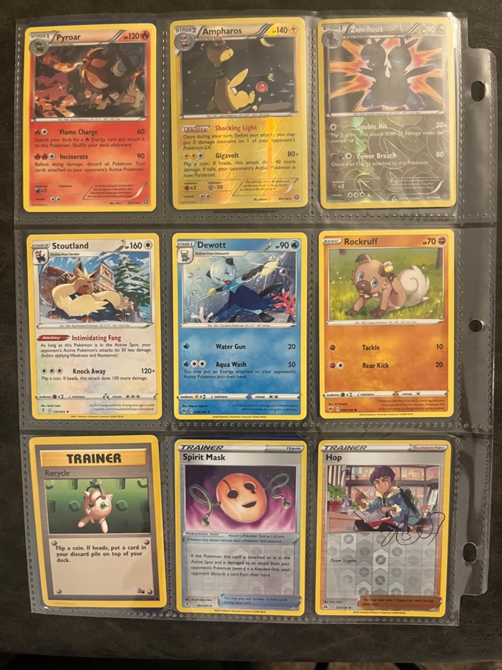 Vintage Pokemon Trading Cards